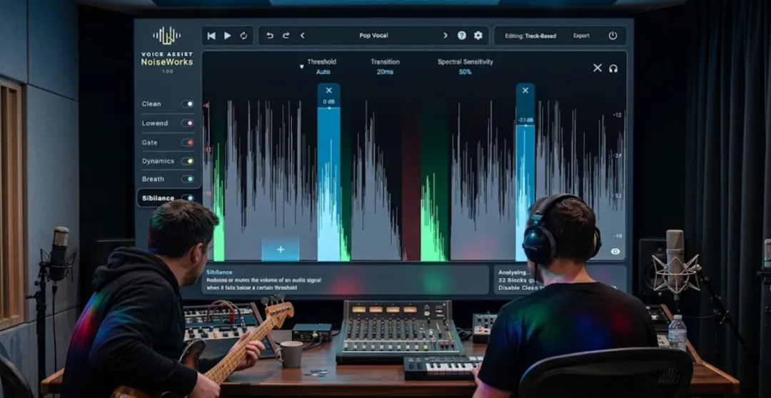 AI人声处理工具VoiceAssist会改变人声混音的工作方式吗？