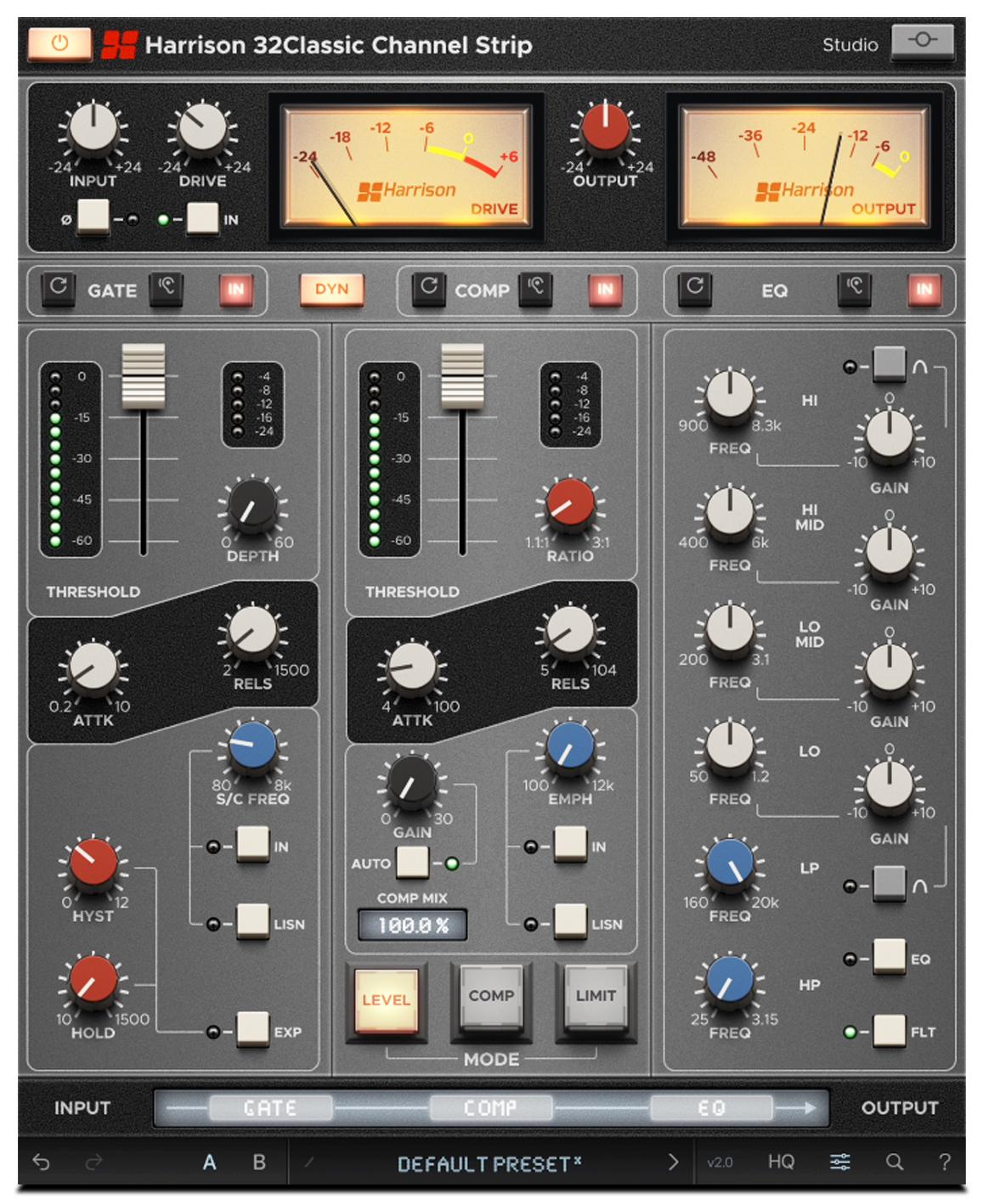 Harrison Audio- 32Classic Channel Strip V2