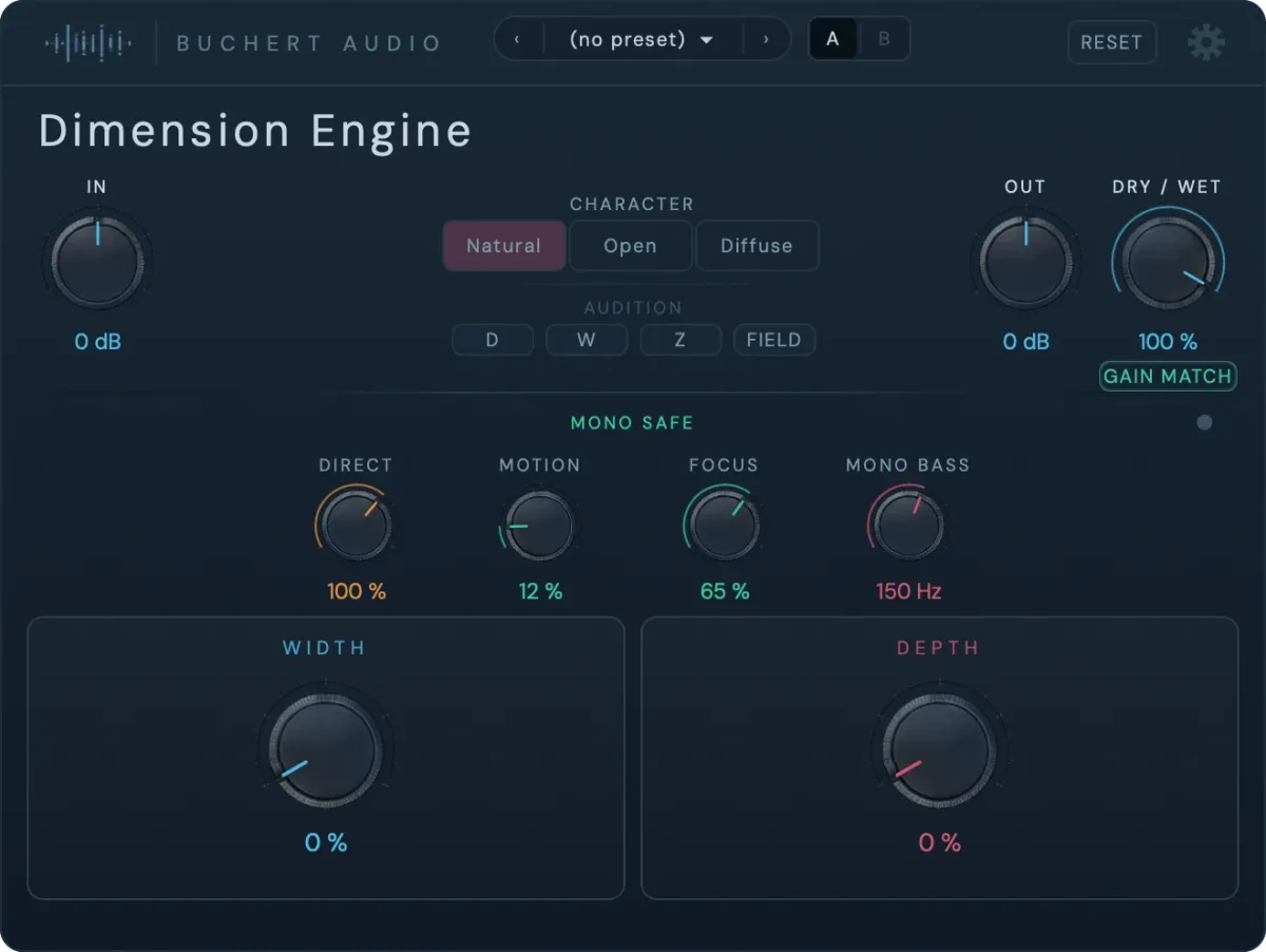 Buchert Audio-Dimension Engine
