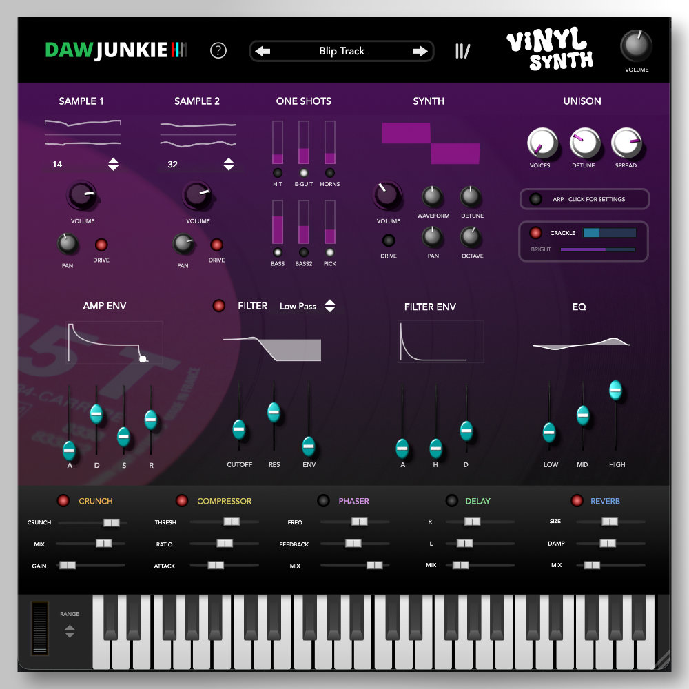 DAWJunkie- VinylSynth