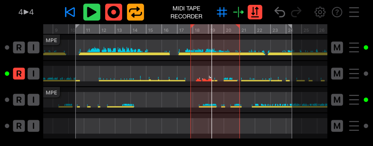 Uwyn LLC -MIDI Tape Recorder 2.0