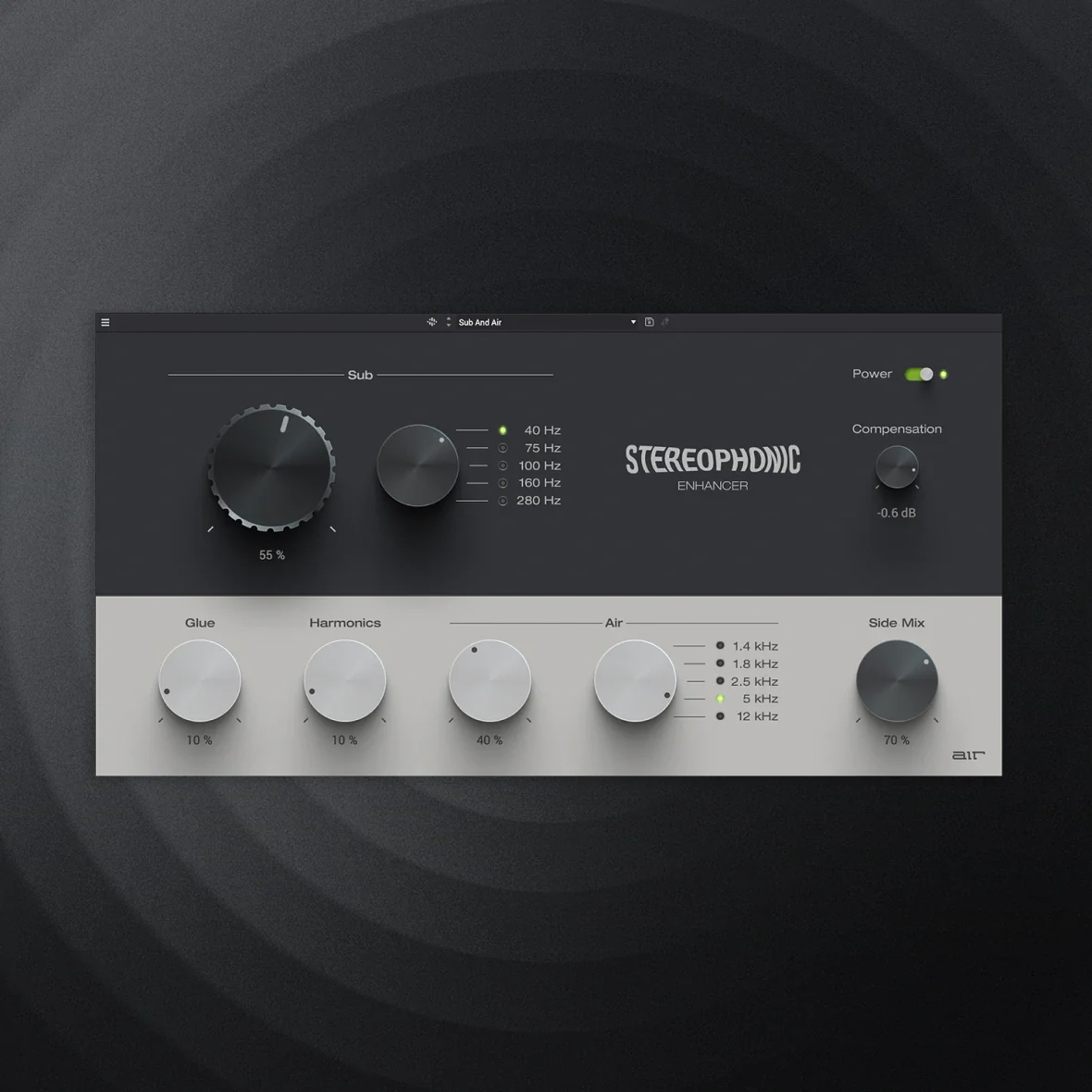 Stereophonic Enhancer  立体声增强器