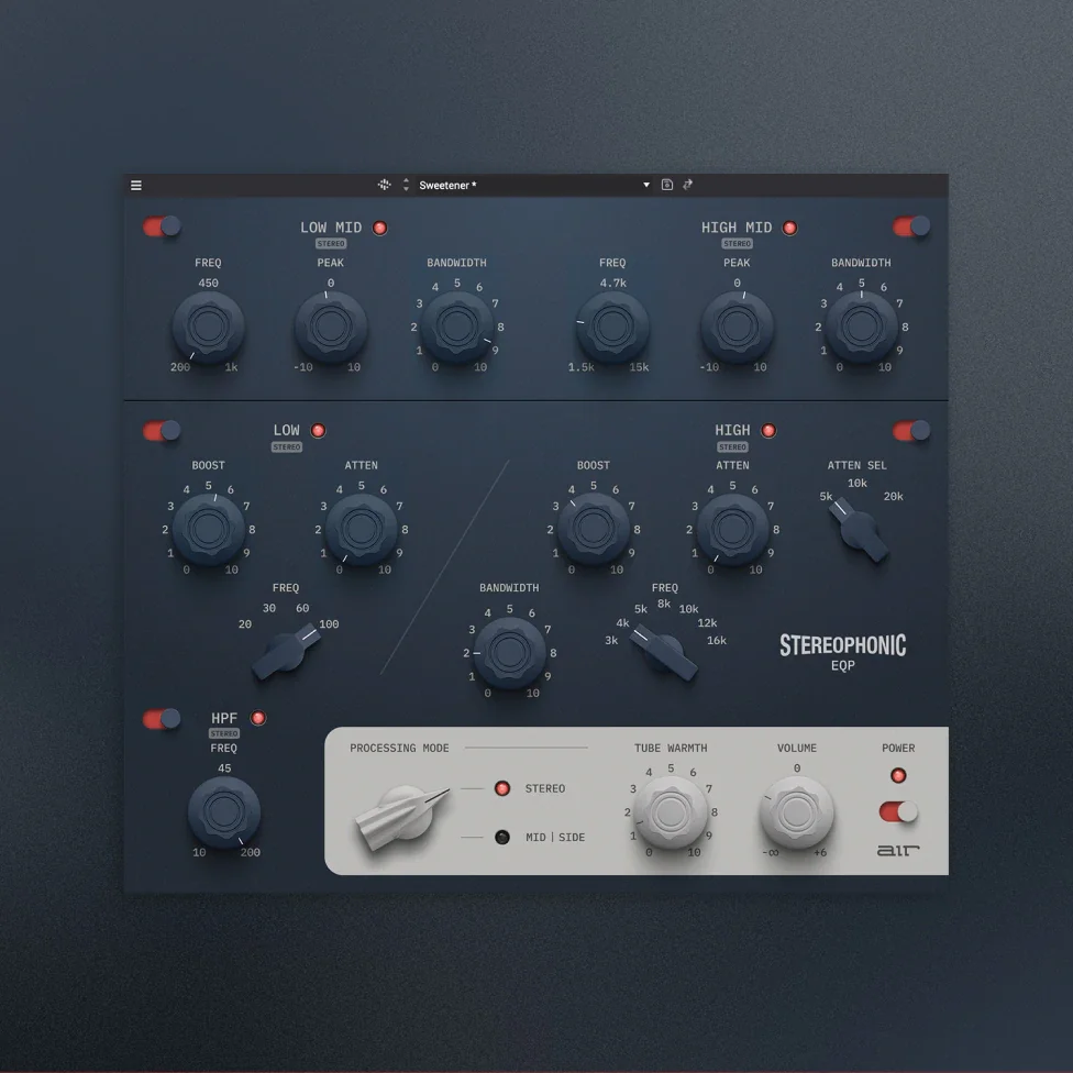 Stereophonic EQP 立体声均衡器