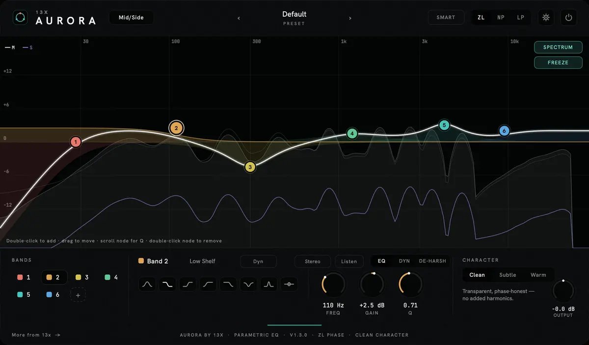 13X Audio -Aurora EQ
