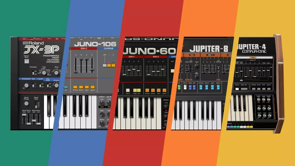 Roland模拟复音合成器套装限时6折优惠