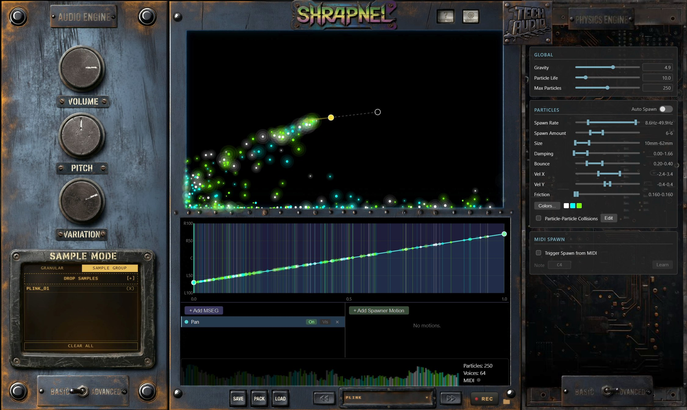 Tech Audio-Shrapnel