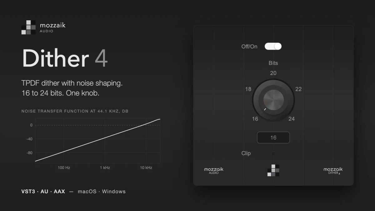 Mozzaik Audio-Mozzaik Dither 4
