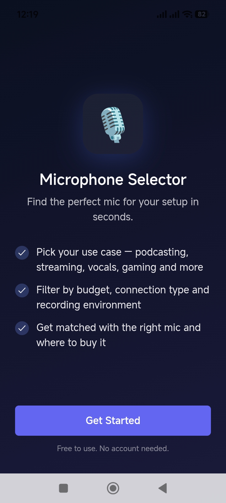 phaudio-Mic Selector