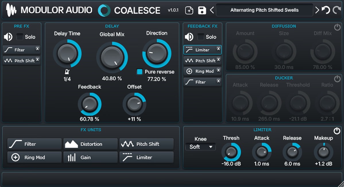 Modulor Audio -Coalesce