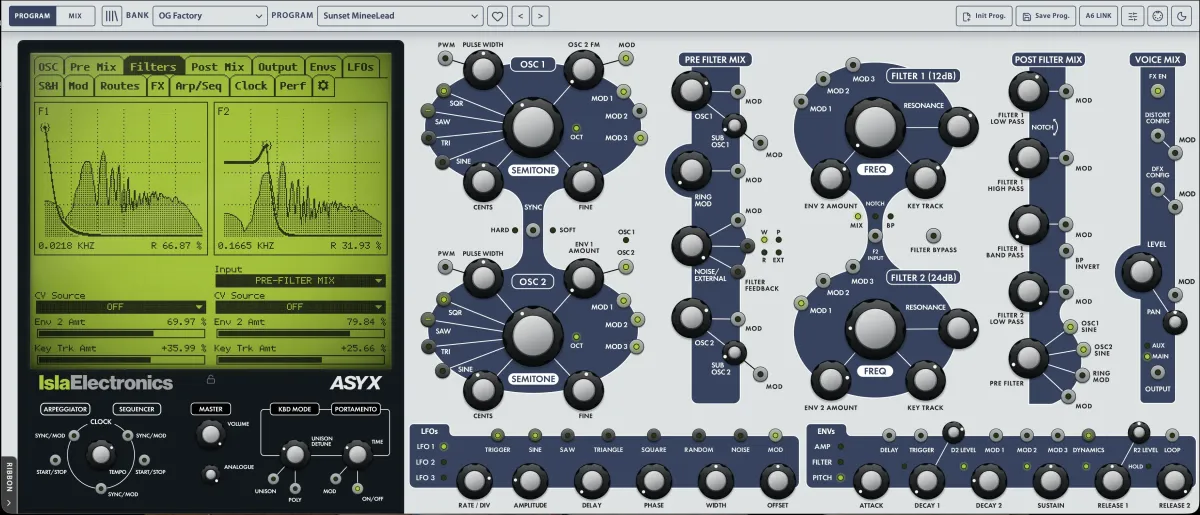 Isla Instruments -ASYX